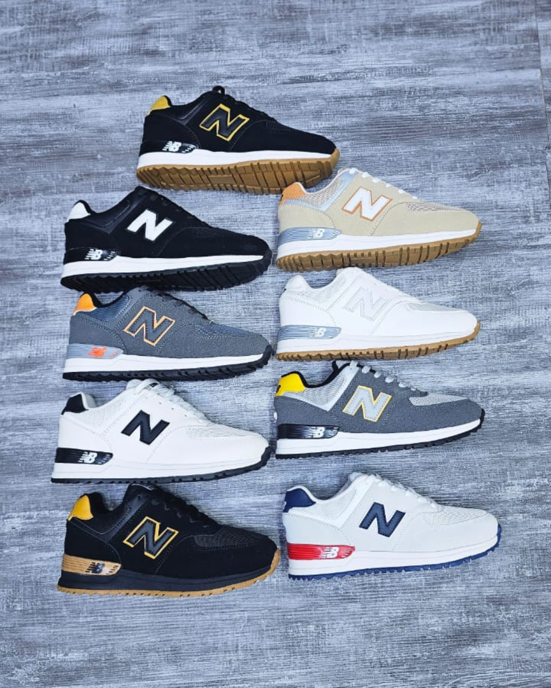 Coleccion de New Balance 574, tallas del 39 al 43