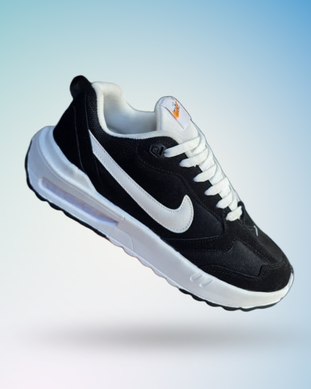 Zapatilla Air Max Dawn color negro suela blanca para hombre, tallas del 39 al 43