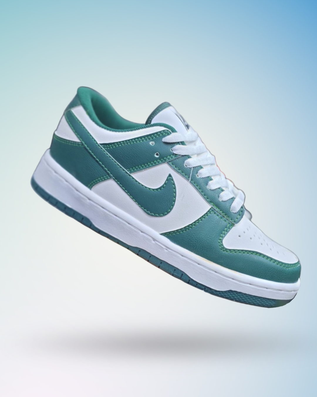 Nike Dunk Low verde, suela blanco verde, tallas del 39 al 43