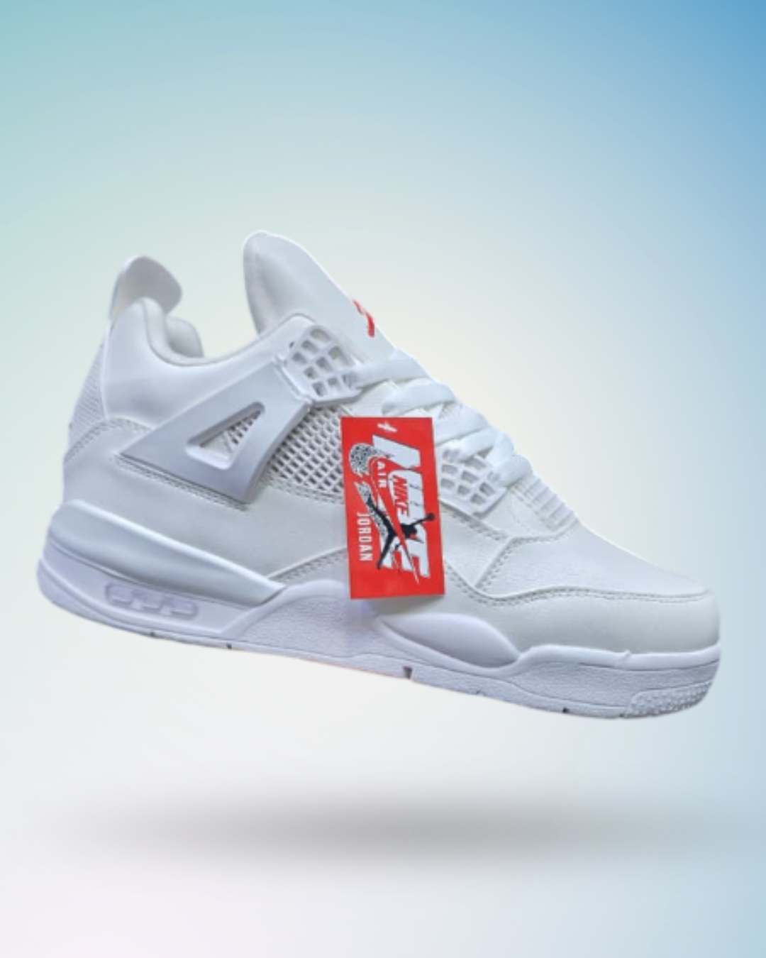 Air Jordan 4 Retro blanco