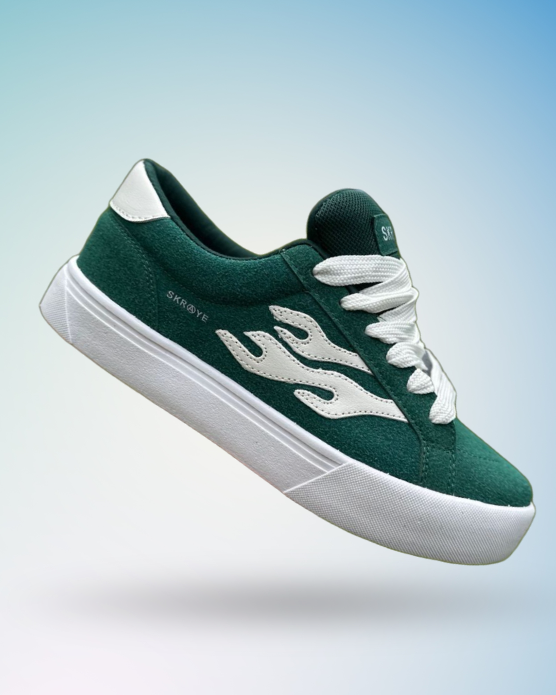 Zapatilla STRAYE Logan color verde, tallas del 39 al 43